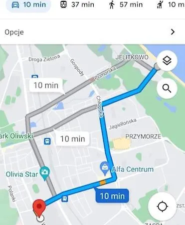 Centrum Oliwa 아파트 그단스크